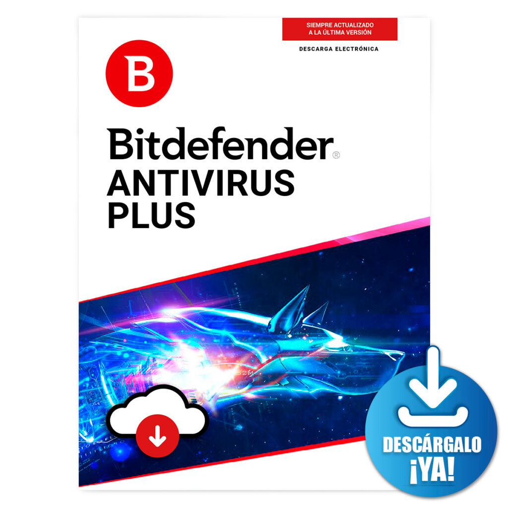 Bitdefender Antivirus Plus 1 Año CyberLand